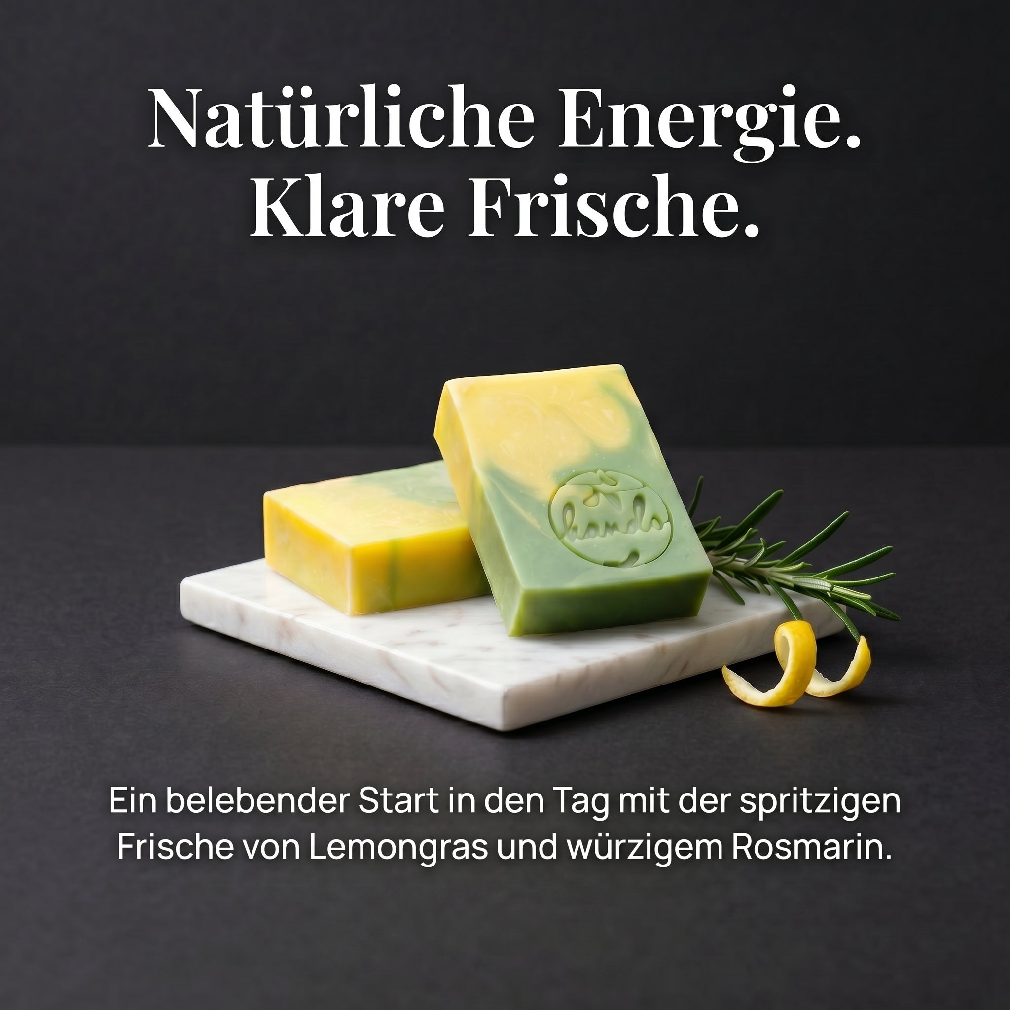 Lemongras-Rosmarinseife
